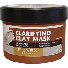 Fonex Arındırıcı & Nemlendirici Argan Özlü Kil  Maskesi
