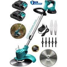 Moonshop Şarjlı Çim Biçme Makinesi Tırpan