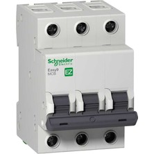 Schneider EZ9F34340 ,easy9 3-Faz C-40A/4.5KA Otomatik Sigorta