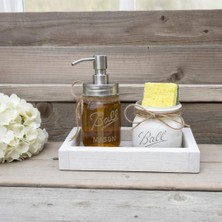 PostOtto Design Studio Fonksiyonel Dekoratif Ahşap Düzenleyici Tepsi (20X13 Cm) - 4 Renk Seçeneği