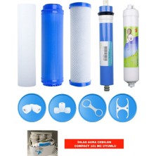 Arvepa Ihlas Aura Cebilon Compact Su Arıtma Cihazı 5'li Filtre Set