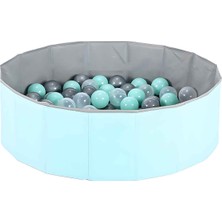 OEM Katlanabilir Oyun Havuzu ve 100’LÜ Havuz Topu  - Mavi