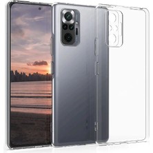 Logis Redmi Note 10 5g Uyumlu Şeffaf Silikon Kılıf Darbe Emici Koruyucu Kapak