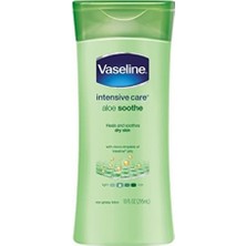 Vaseline Intensive Care Essential Aloe Soothe 200 ml Nemlendirici Etkisiyle Kuru Ciltler İçin Özel Formül
