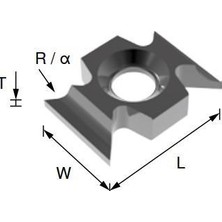 Ceratizit Jilet 16X22X5 45° HC20