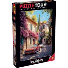 Anatolian 1000 Parça Puzzle: Begonvil Sokak Eğlenceli Tasarım ve Zeka Geliştirici Aktivite