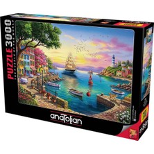Anatolian 3000 Parça Cennet Koyu Puzzle Eğlenceli Tasarım ile Her Yaş Grubuna Uygun