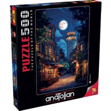 Anatolian 500 Parça Puzzle: Dolunayda Galata