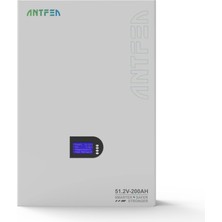 Antfea 51.2 V200AH Lifepo4 Lityum Duvar Tipi Batarya