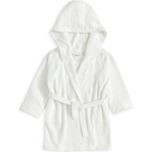 Chakra Little Basic Ferme Bornoz Beyaz