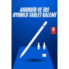 Marsilyan- Dokunmatik Kalem Tablet Kalemi Çizim Stylus Kalem Yedek Uçlu