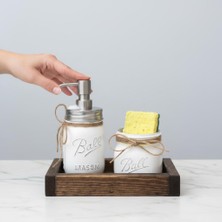 PostOtto Design Studio Fonksiyonel Dekoratif Ahşap Düzenleyici Tepsi (20X13 Cm) - 4 Renk Seçeneği