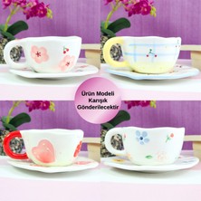 Giftmoda Dekoratif Desenli Kahve Kupası BM-2325