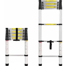 Sunup SN-29687 3 Metre Geri Çekilebilir Merdiven Karavan & Tekne Katlanır Alüminyum