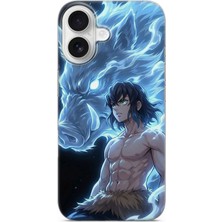 Karsu Design iPhone 16 Plus Uyumlu Baskılı Şeffaf Telefon Kılıfı | Koleksiyon: Anime Style 2