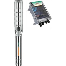 Ehidrofor Taifu 110 Volt 1100 Watt Dc Solar Güneş Enerjili Dalgıç Pompa 22MSS 28M³/H - Harici Sürücü - Fırçasız