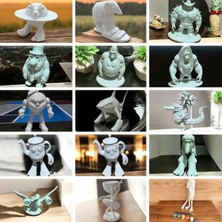 3D Tasarım Boyama Seti Brainrot Karakterleri (15 Adet)