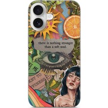 Karsu Design iPhone 17 Uyumlu Baskılı Şeffaf Telefon Kılıfı | Koleksiyon: Energy And Aura