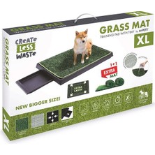M-Pets Grass Mat Çimli Çekmeceli Köpek Tuvaleti Xl