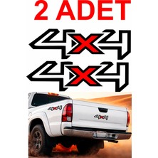 Sticker Usta  2 Adet 4x4 Off Road Pickup Arazi Aracı Offroad Adventure Oto Motosiklet Sticker 00749