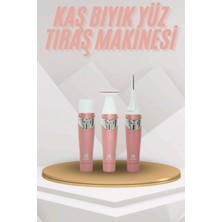 Marsilyan Yüz Kaş ve Tüm Vücut Epilasyon Aleti 3 Başlıklı Hassas Ciltlere Uygun Epilatör