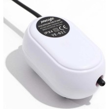 Jingye 611 Tek Çıkışlı Hava Motoru Beyaz 3W 3l-Min