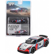 Mini T Mini Gt 1/64 Porsche 911 Dakar Ice Grey Metallic "rally 1978" MGT00964-BL