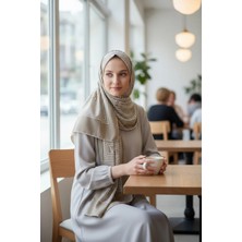 ✨ %100 Saf Ipek Crepe De Chine Eşarp - Özel Tasarım Tok Duruşlu ✨90X90