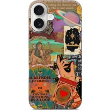 Karsu Design iPhone 17 Uyumlu Baskılı Şeffaf Telefon Kılıfı | Koleksiyon: Energy And Aura