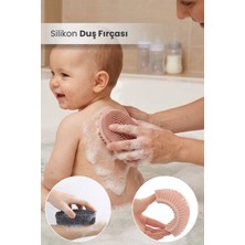 Orvila Silikon Masajlı Vücut ve Duş Fırçası Çok Renkli 1 Parça Temizlik ve Bakım İçin