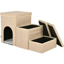 Puppia Cuddleclimb Storage Evcil Hayvan Depolama Alanlı Merdiven