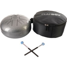 Clapbox Çelik Silver Tongue Drum