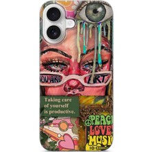 Karsu Design iPhone 17 Uyumlu Baskılı Şeffaf Telefon Kılıfı | Koleksiyon: Energy And Aura