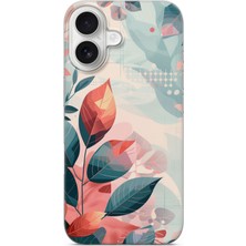 Karsu Design iPhone 16 Plus Uyumlu Baskılı Şeffaf Telefon Kılıfı | Koleksiyon: Vintage Floral
