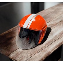 Motopya Yarım Model Kask - Açık Kask,motosiklet Kaskı Beden Kafa Ölçümü 59/60 cm