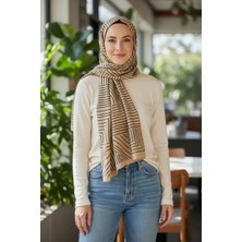 ✨ %100 Saf Ipek Crepe De Chine Eşarp - Özel Tasarım Tok Duruşlu ✨90X90