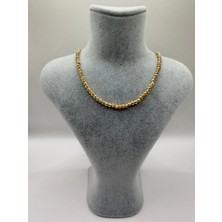 Net.Accessories Gold Renk Dorika Kolye