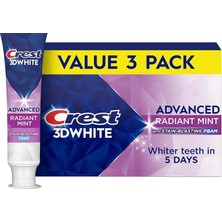 Crest 3D White Advanced Radiant Mint Toothpaste 280GR