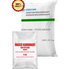 Şişecam Ingiliz Karbonatı  (GIDA TİPİ E500) 5 kg
