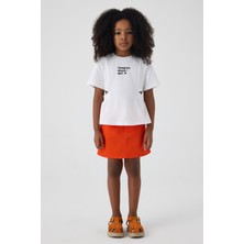 Tyess Bg Store Kız Çocuk Beyaz Tshirt