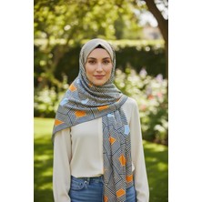 ✨ %100 Saf Ipek Twill Eşarp - Özel Tasarım Tok Duruşlu ✨90X90