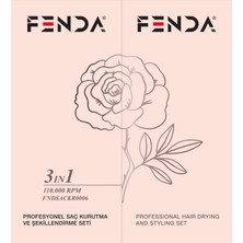 Fenda Profesyonelsaç Kurutma ve Şekillendirme Seti 3 In 1