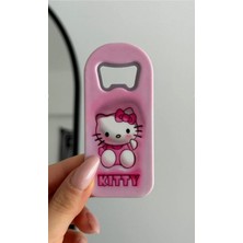 Deryora Kitty 3D Baskılı Magnetli Kapak Açacağı