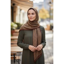 ✨ %100 Saf Ipek Crepe De Chine Eşarp - Özel Tasarım Tok Duruşlu ✨90X90