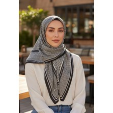 ✨ %100 Saf Ipek Twill Eşarp - Özel Tasarım Tok Duruşlu ✨90X90