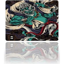 Urzuva Fujin Spirit Gaming Oyuncu Xxl Mouse Pad Kaydırmaz Dikişli Mousepad 40X30X3MM Dikişli Model