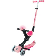 Globber Go Up Deluxe Işıklı Scooter - Pastel Pembe