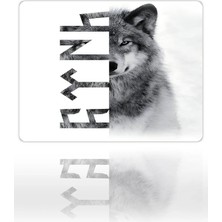 Urzuva Börü Türk Gaming Oyuncu Xxl Mouse Pad Kaydırmaz Dikişli Mousepad 40X30X3 mm Dikişli Model