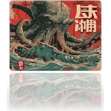 Urzuva Kraken Rising Gaming Oyuncu Xxl Mouse Pad Kaydırmaz Dikişli Mousepad 40X30X3 mm Dikişli Model