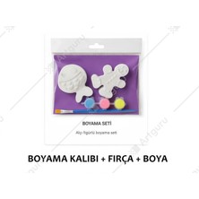 KİKA Taş Boyama Figür Çocuk Gelişimi Boyama Etkinlik Seti